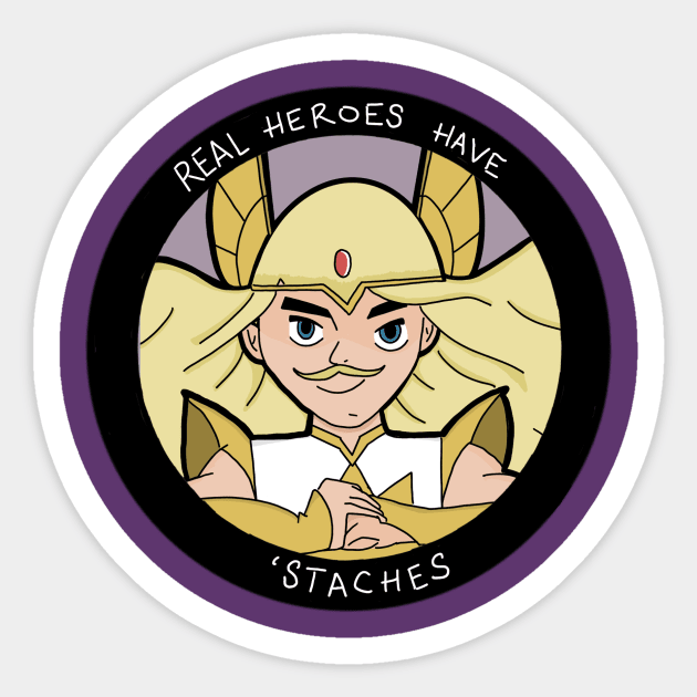 Movember She-Ra Sticker by DxA2017